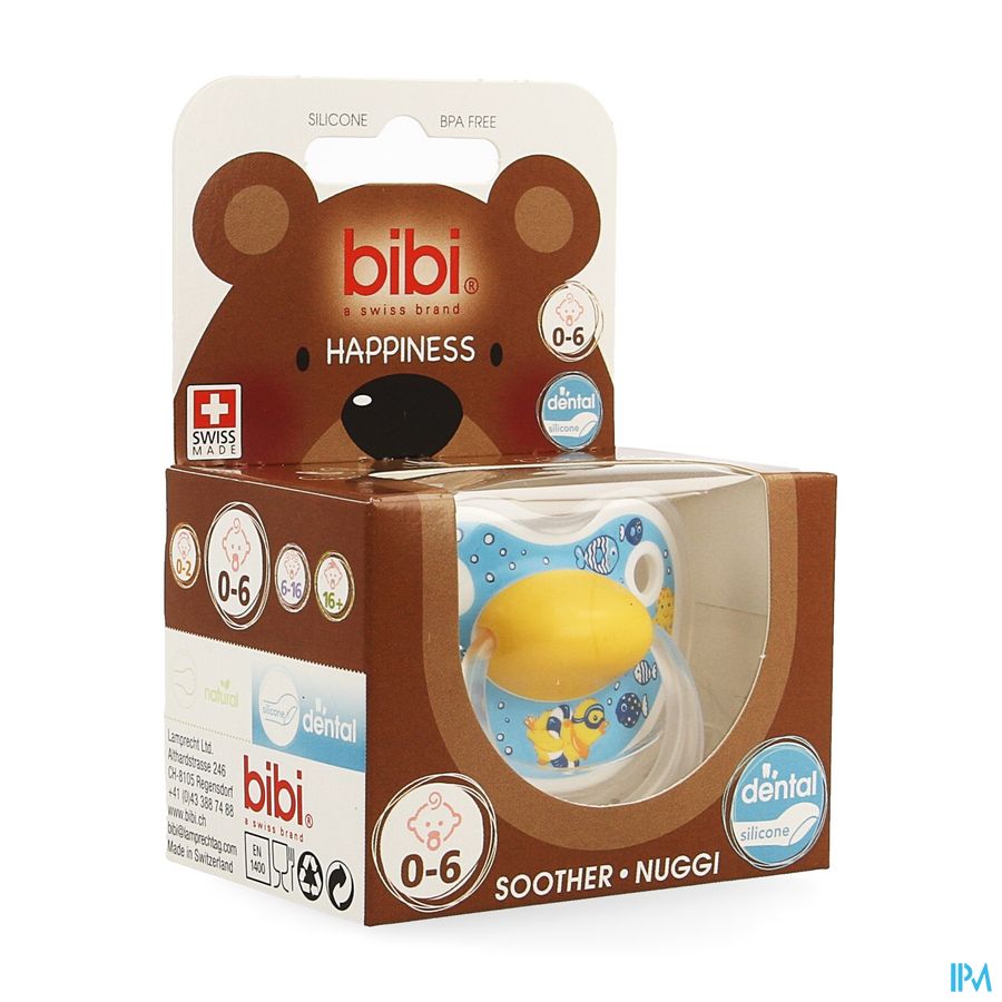 Bibi Sucette Hp Dental Birdy 0-6m