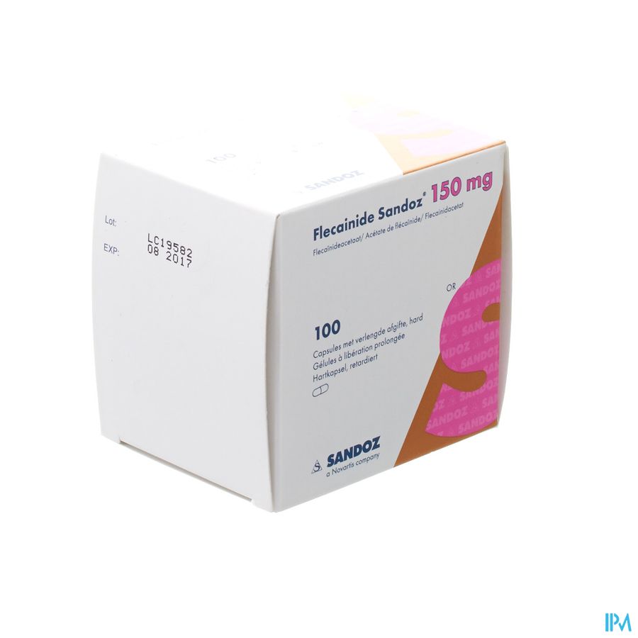 Flecainide Retard Sandoz 150mg Caps Lib.prol. 100 Flecainide Retard Sandoz 150mg Caps Lib.prol. 100