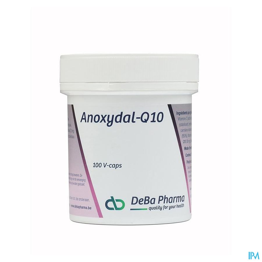 Anoxydal-q10 V-caps 100 Deba Anoxydal-q10 V-caps 100 Deba