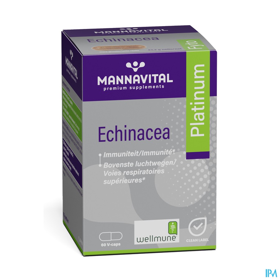 Mannavital Echinacea V-caps 60