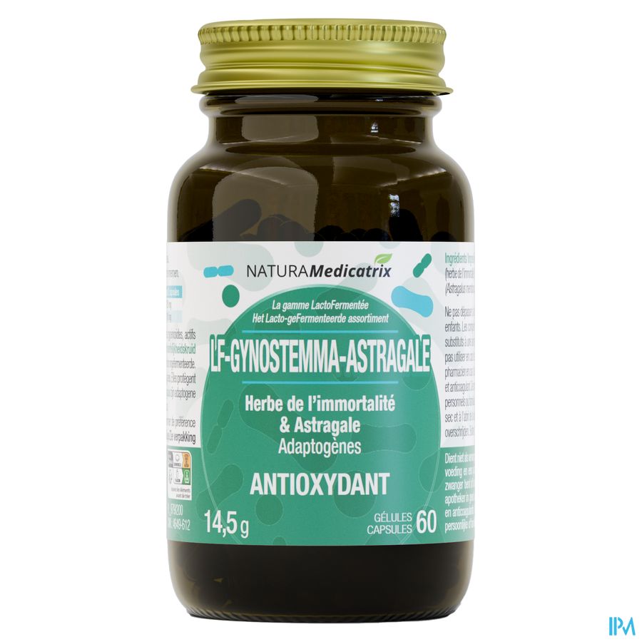 Lacto Fermentee Gynostemma Astragale Caps 60 2