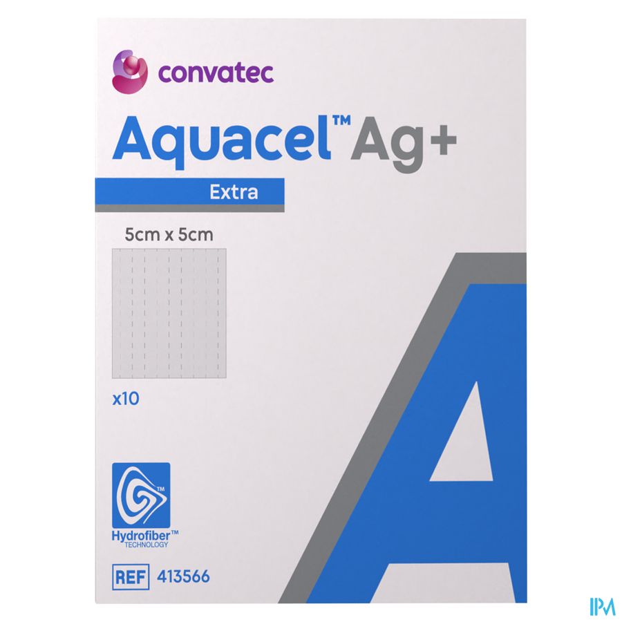 Aquacel Ag+ Extra 5 X 5cm 10 413566 3