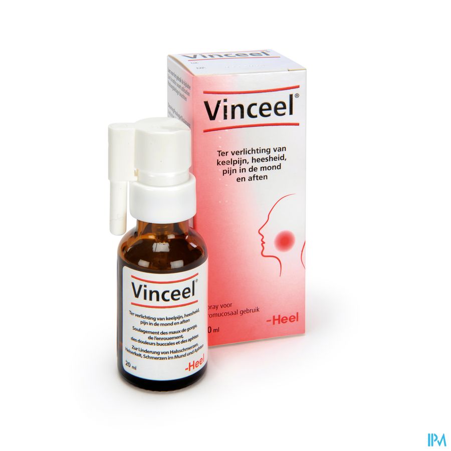 Vinceel Mond-keelspray 20ml Heel Vinceel Mond-keelspray 20ml Heel