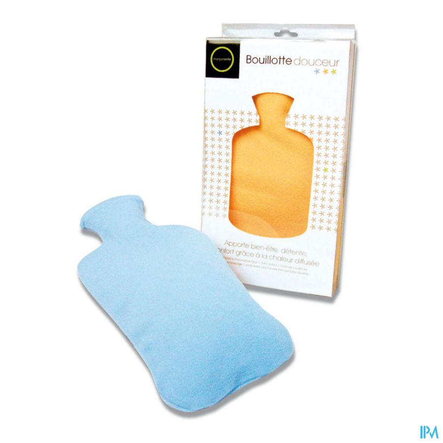 Marque V Bouillotte Housse Bleu 2l Marque V Bouillotte Housse Bleu 2l
