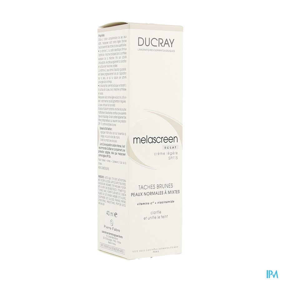 Ducray Melascreen Eclat Creme Legere Ip15 40ml