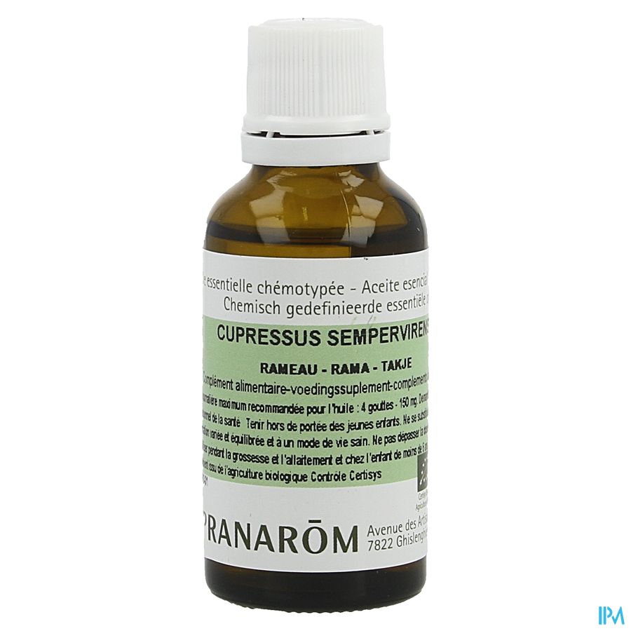 Pranarom Eo Italiaanse Cipres 30ml 3