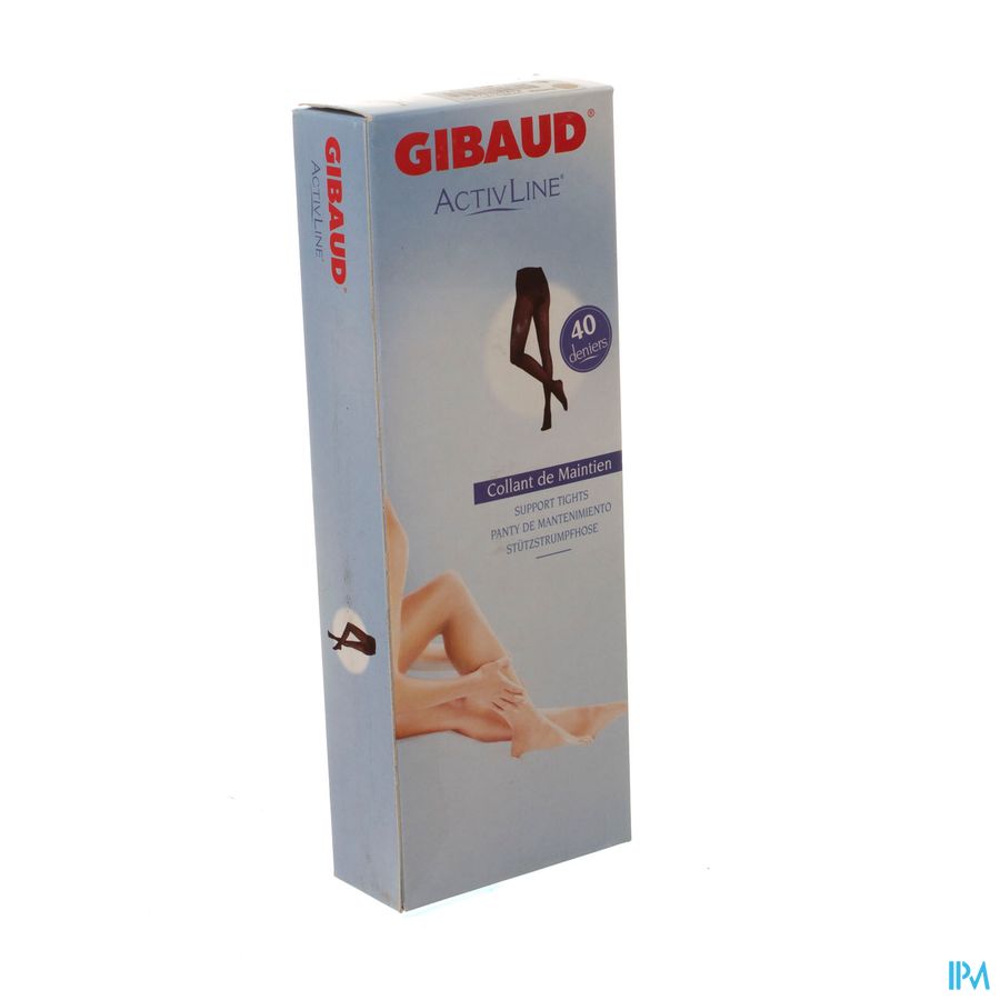 Gibaud Activline Panty A/fatigue 40d Noiset T3 845 Gibaud Activline Panty A/fatigue 40d Noiset T3 845