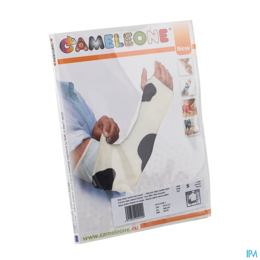 Cameleone Bras Entier Ouvert -pouce Vache S 1 Cameleone Bras Entier Ouvert -pouce Vache S 1