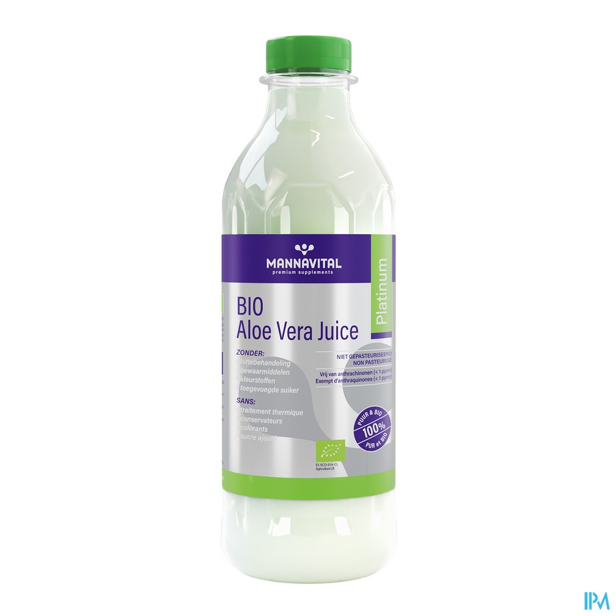 Mannavital Aloe Vera Juice 1l