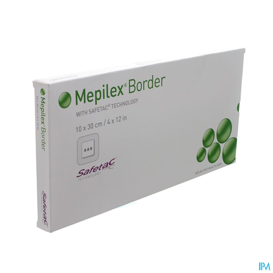 Mepilex Border Sil Adh Ster 10,0x30,0cm 5 295900