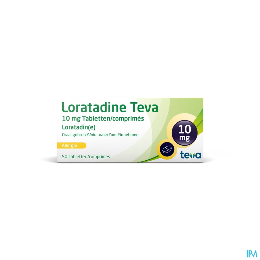 Loratadine Teva 10mg Tabl 100