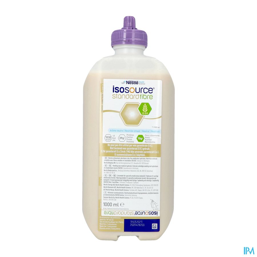 Isosource Standard Fibre Smartflex 1l 12143837 Isosource Standard Fibre Smartflex 1l 12143837