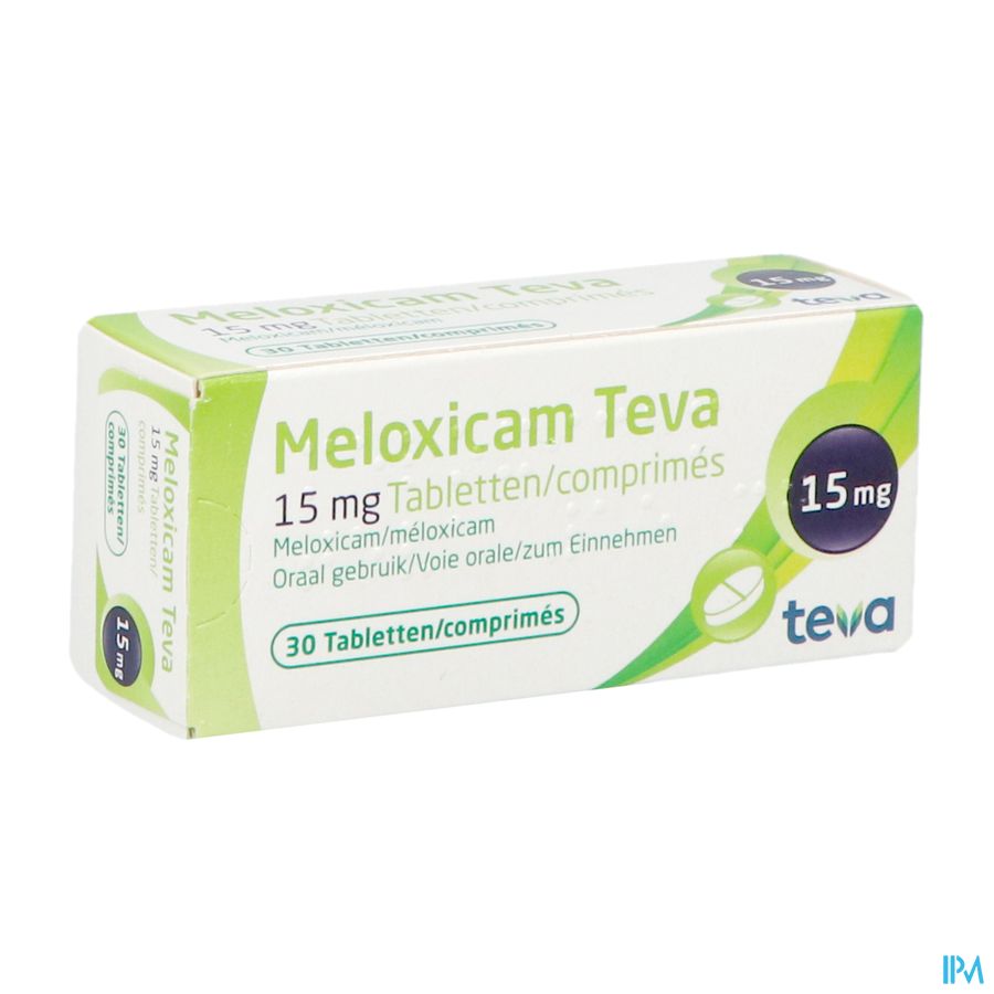 Meloxicam Teva 15mg Tabl 30 X 15mg Meloxicam Teva 15mg Tabl 30 X 15mg