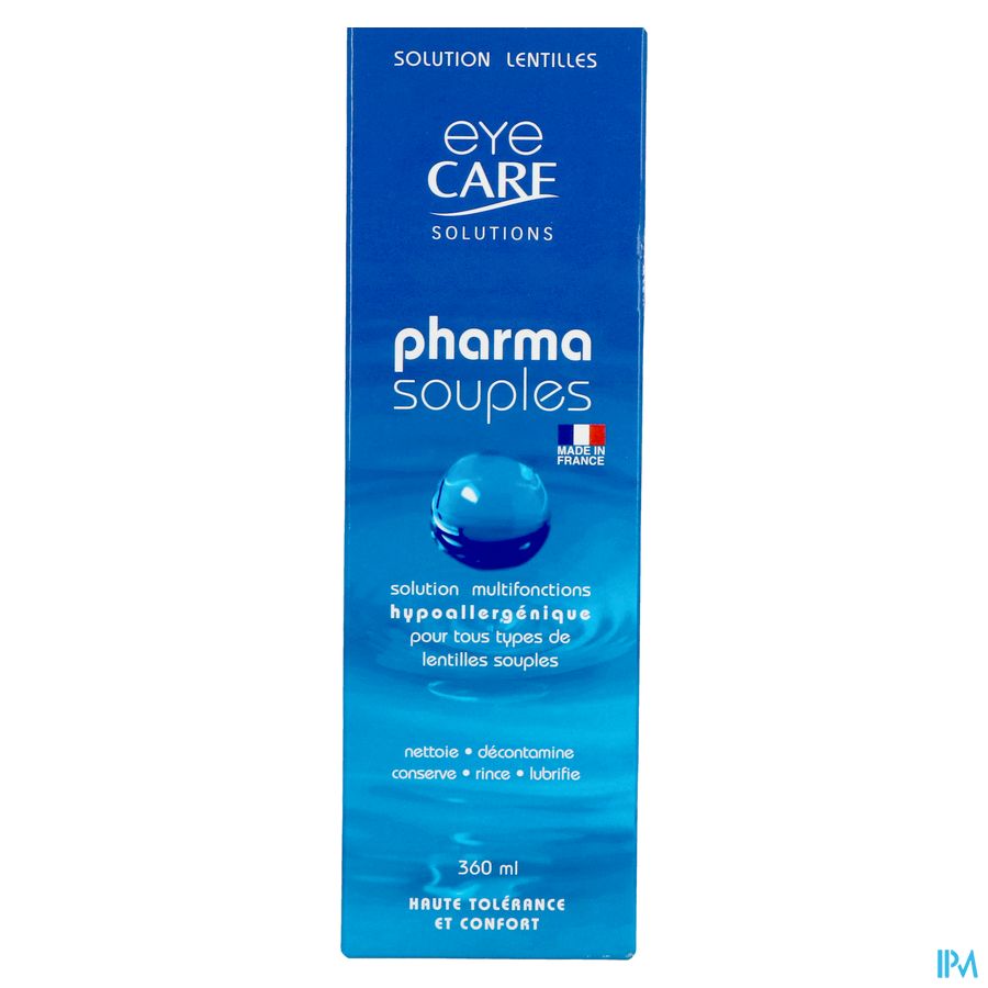 Eye Care Pharma Souples Opl Contactlenzen 360ml 7