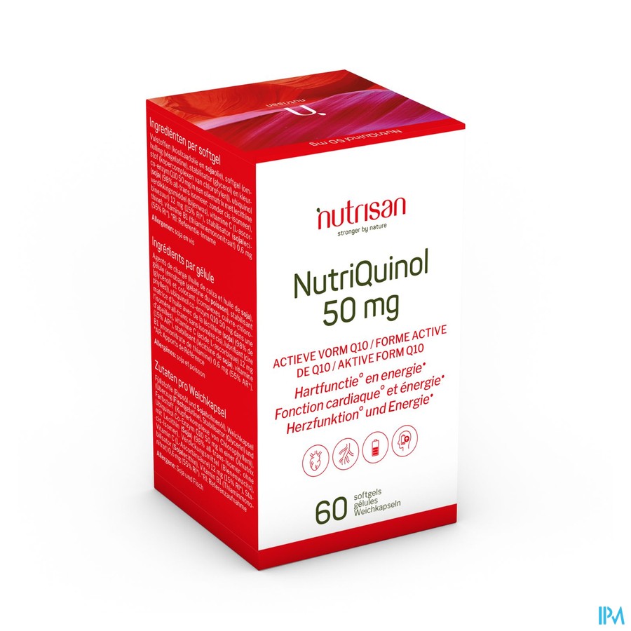 Nutriquinol 50mg Nf 60 Softgels  Nutrisan