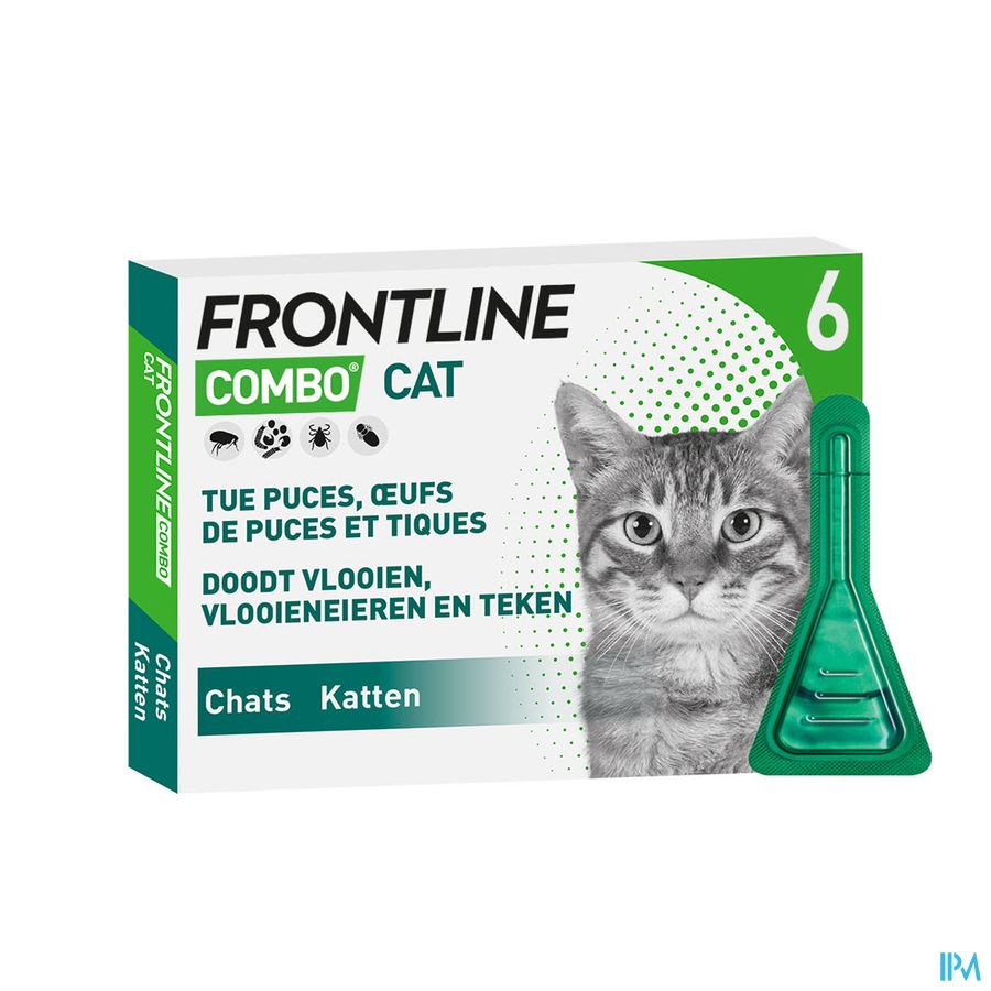 Frontline Combo Spot On Chat/kat Pip 6x0,50ml
