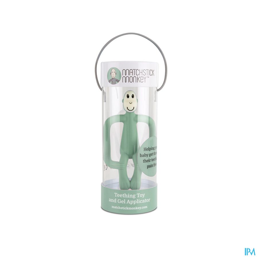 Matchstick Monkey Bijtring Munt Groen Matchstick Monkey Bijtring Munt Groen