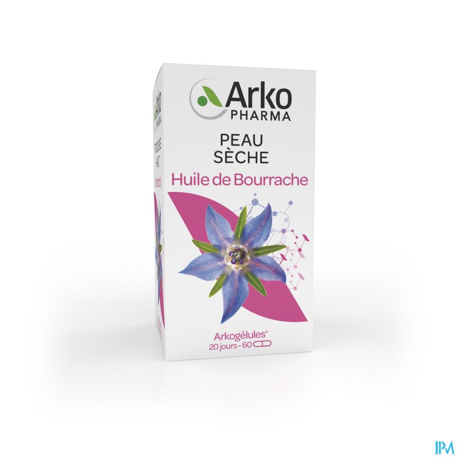 Arkogelules Huile De Bourrache 60