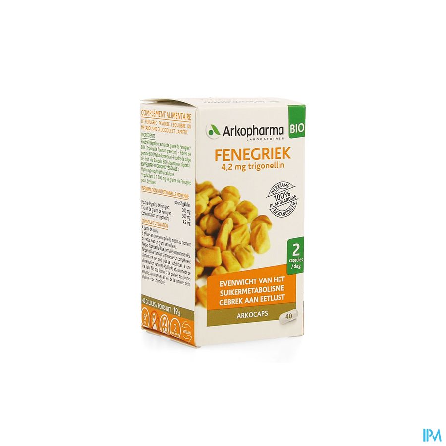 Arkocaps Fenegriek Bio Caps 40 Arkocaps Fenegriek Bio Caps 40