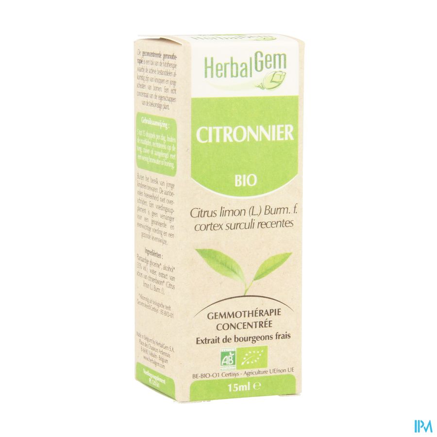 Herbalgem Citronnier Macerat 15ml Herbalgem Citronnier Macerat 15ml