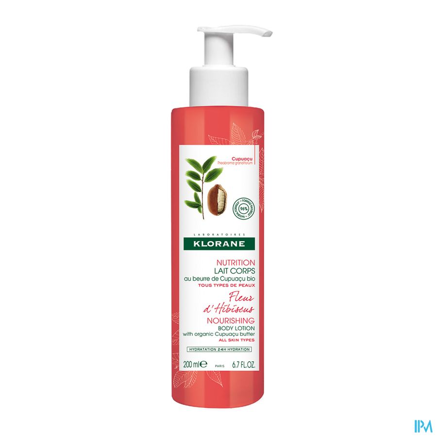 Klorane Lichaam Melk Hibiscusbloem 200ml