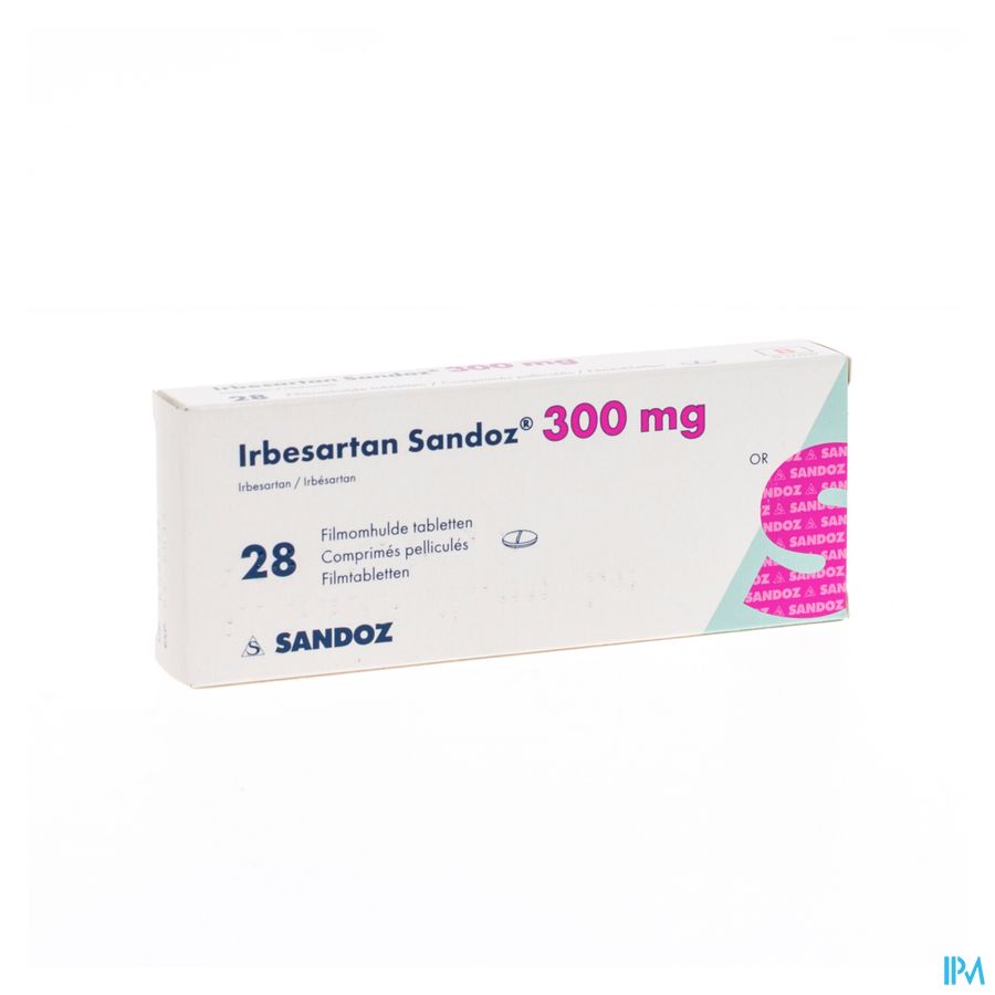 Irbesartan Sandoz 300mg Filmomh Tabl 28 X 300mg