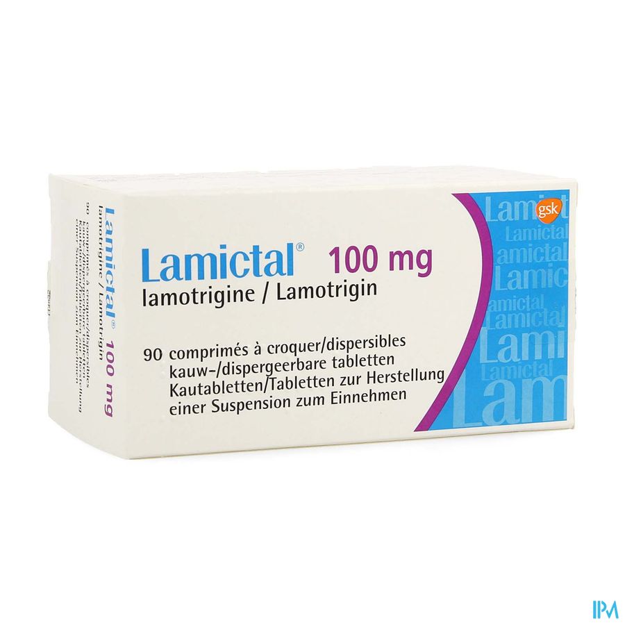 Lamictal Disp Tabl 90x100mg Lamictal Disp Tabl 90x100mg