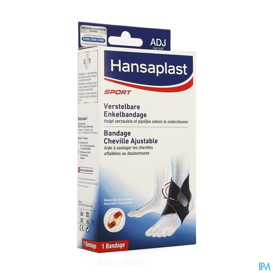 Hansaplast Enkelbandage Verstelbaar 1