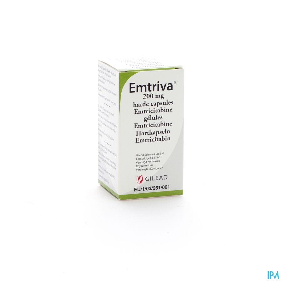 Emtriva 200mg Gel 30 X 200mg Emtriva 200mg Gel 30 X 200mg