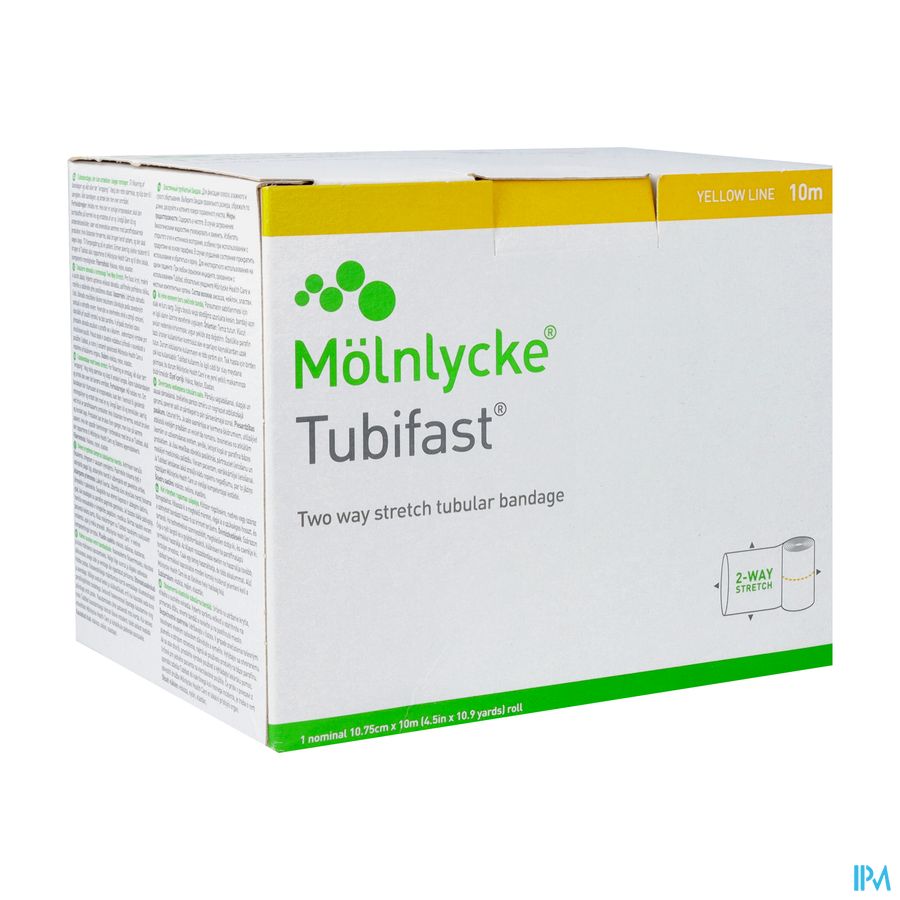 Tubifast Geel 10,75cmx10m 1 2440 Tubifast Geel 10,75cmx10m 1 2440