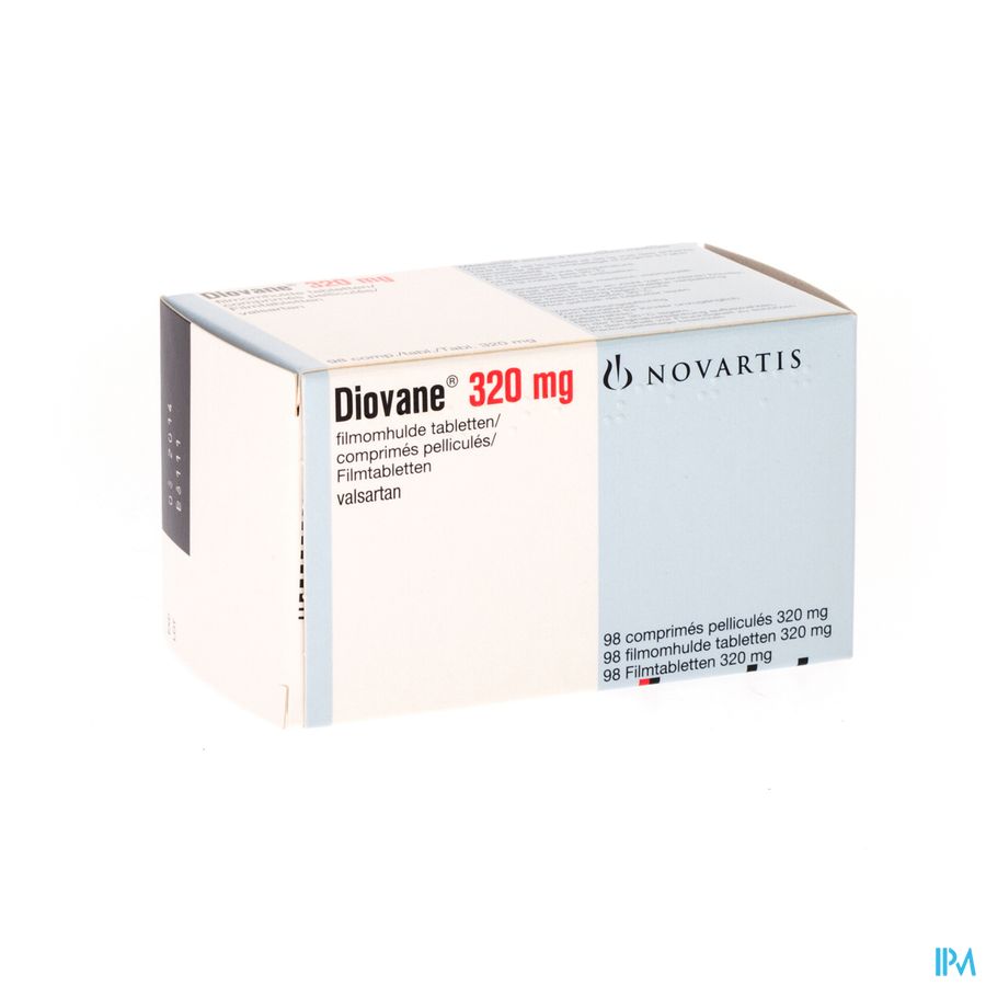 Diovane 320mg Filmomh Tabl 98 X 320mg Diovane 320mg Filmomh Tabl 98 X 320mg