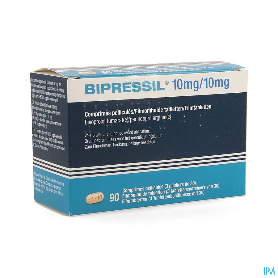 Bipressil 10mg/10mg Filmomh Tabl 90 Pip Bipressil 10mg/10mg Filmomh Tabl 90 Pip