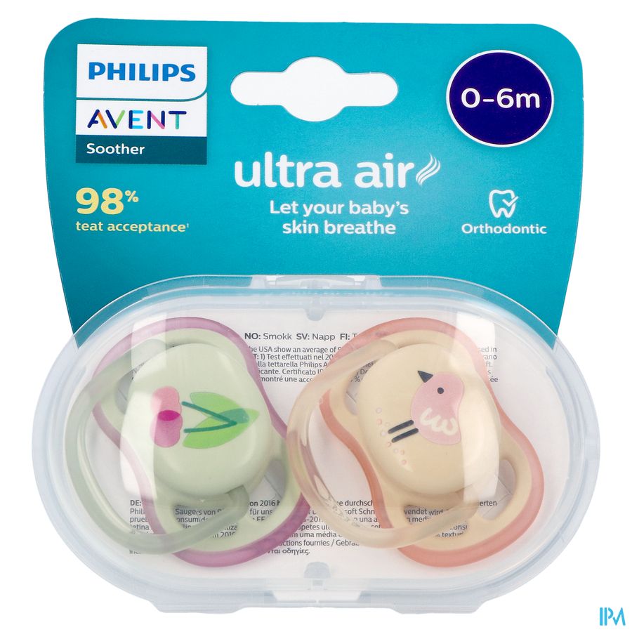Philips Avent Fopspeen +0m Air Mix Fruit