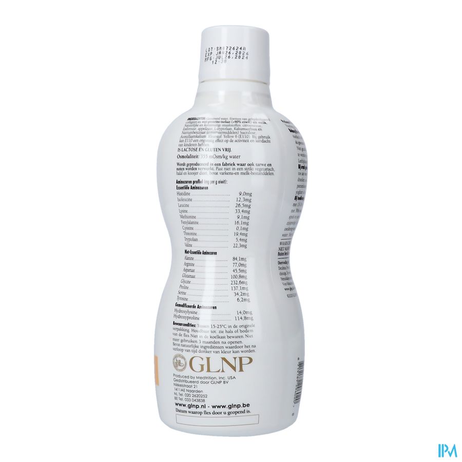 Prosource Nocarb Sinaasappel Creme 15g Fles 887ml
