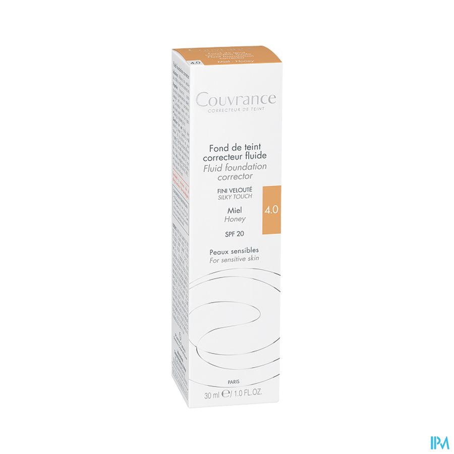 Avene Couvrance Fdt Correct. Fluide 4 Miel 30ml