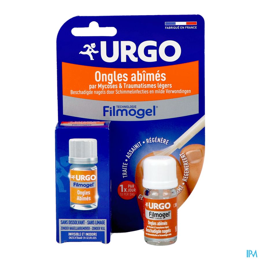 Urgo Beschadigd.nagels Oplossing Filmogel Fl 3,3ml 3