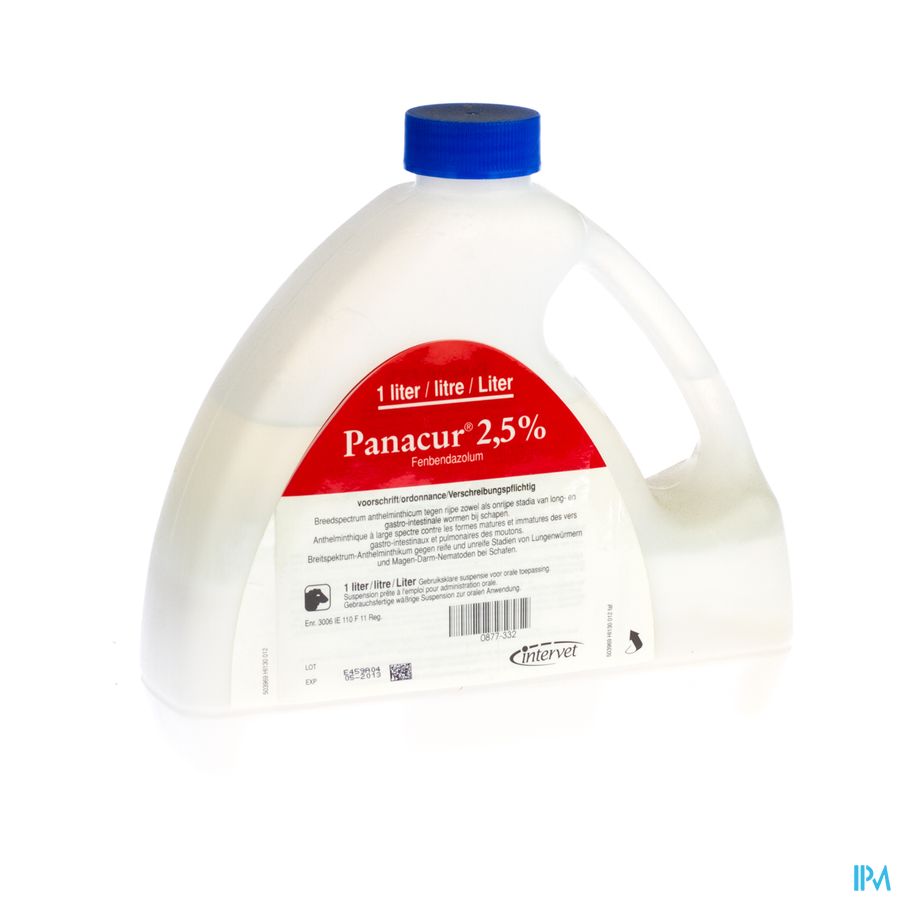 Panacur Susp Oral 2.5% 1l Panacur Susp Oral 2.5% 1l