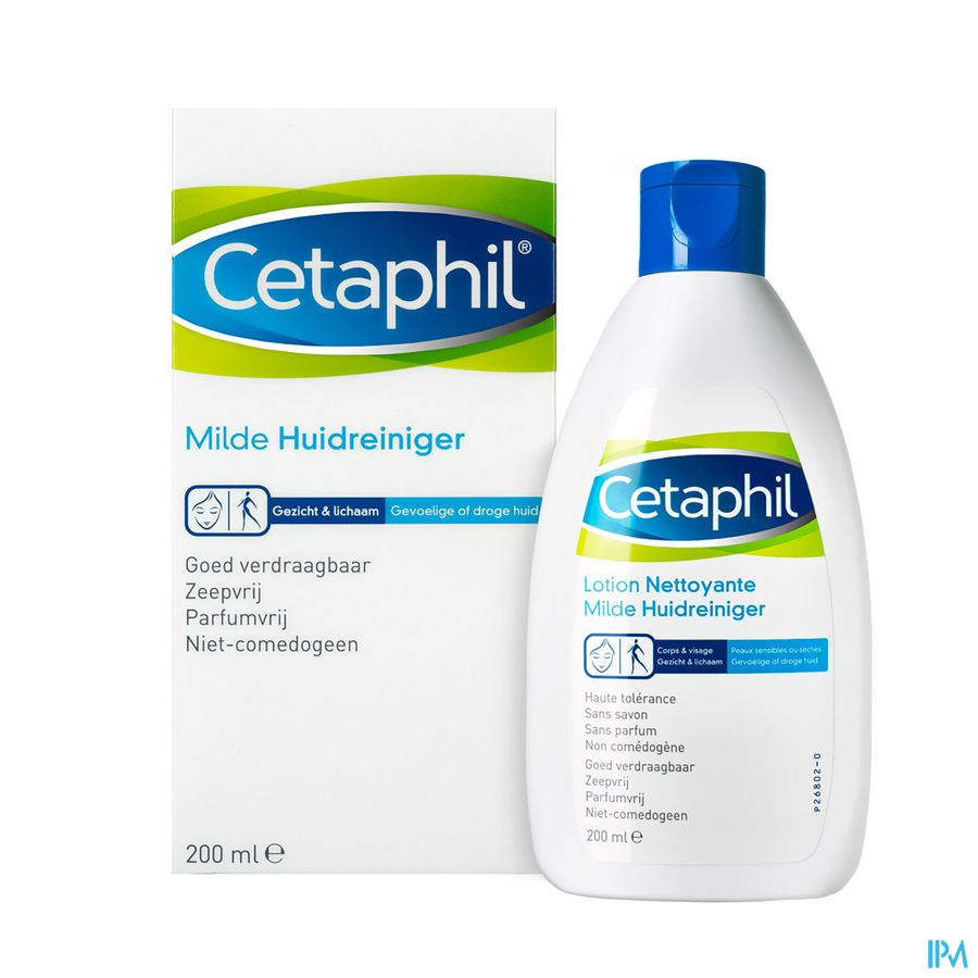 Cetaphil Milde Huidreiniger 200ml