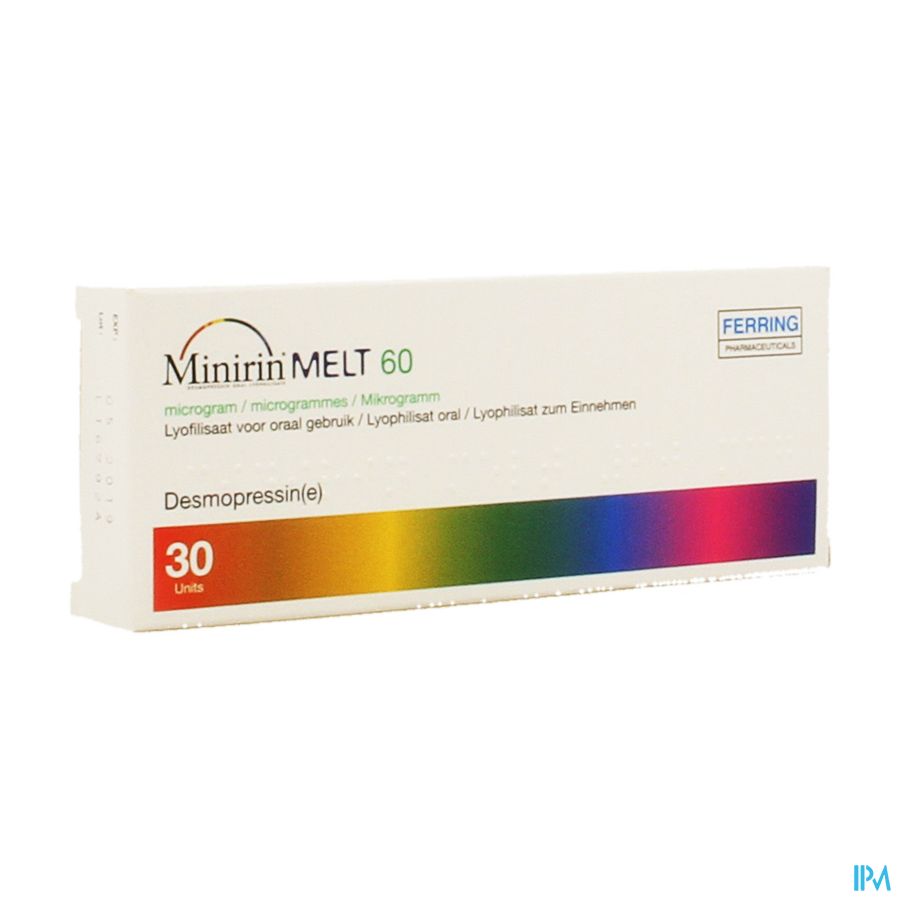Minirin Melt 60 Ug Lyoph Or 30 Minirin Melt 60 Ug Lyoph Or 30