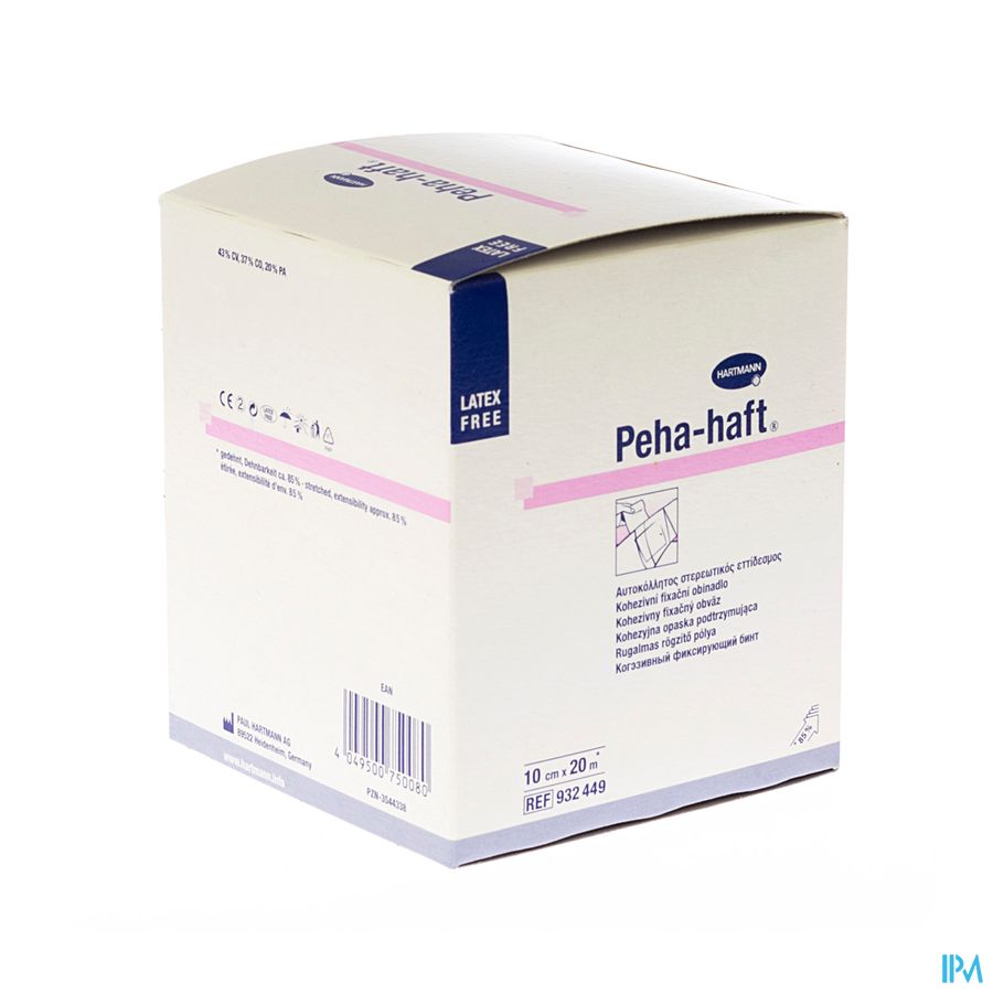 Peha-haft Latexfree 10cmx20m 1 P/s 2