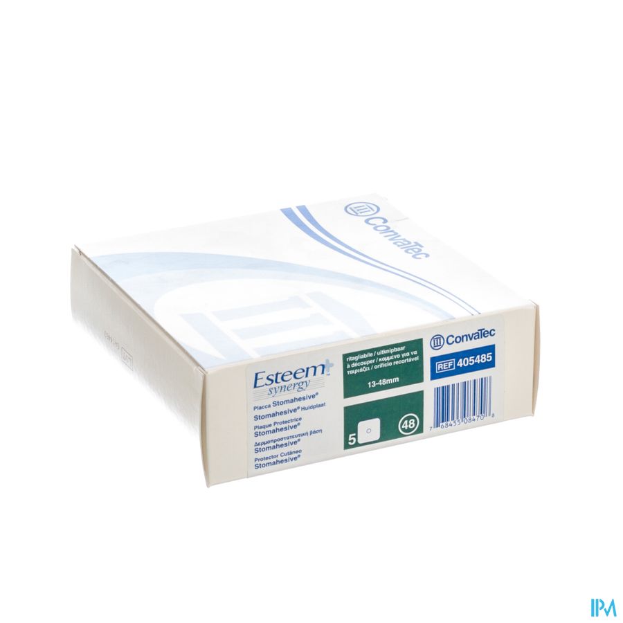 Esteem Synergy Stomahesive Plaq. 13-48mm 5 405485 Esteem Synergy Stomahesive Plaq. 13-48mm 5 405485