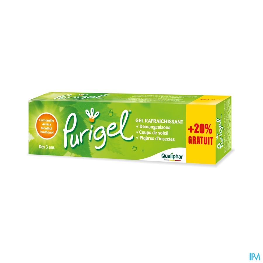 Purigel Gel 50ml + 20% Gratuit Purigel Gel 50ml + 20% Gratuit