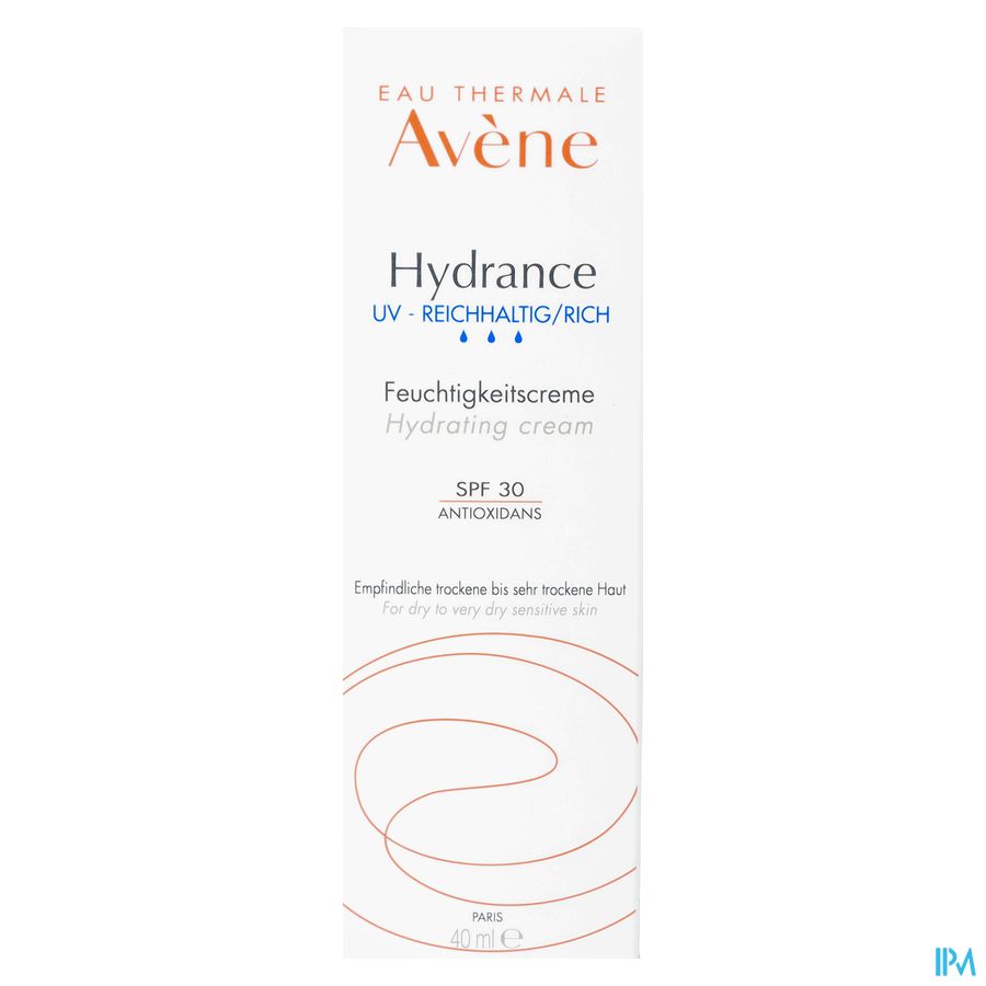 Avene Hydrance Uv Riche Creme Hydratante 40ml 4