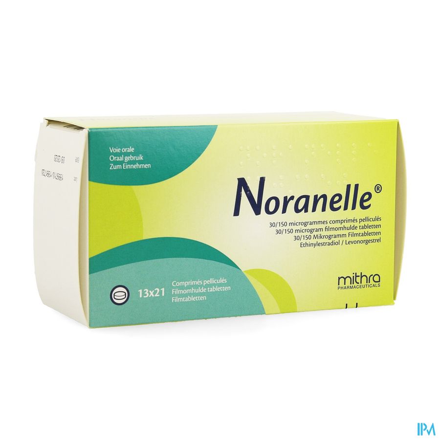 Noranelle 30/150mcg Comp Pell 13 X 21 Noranelle 30/150mcg Comp Pell 13 X 21