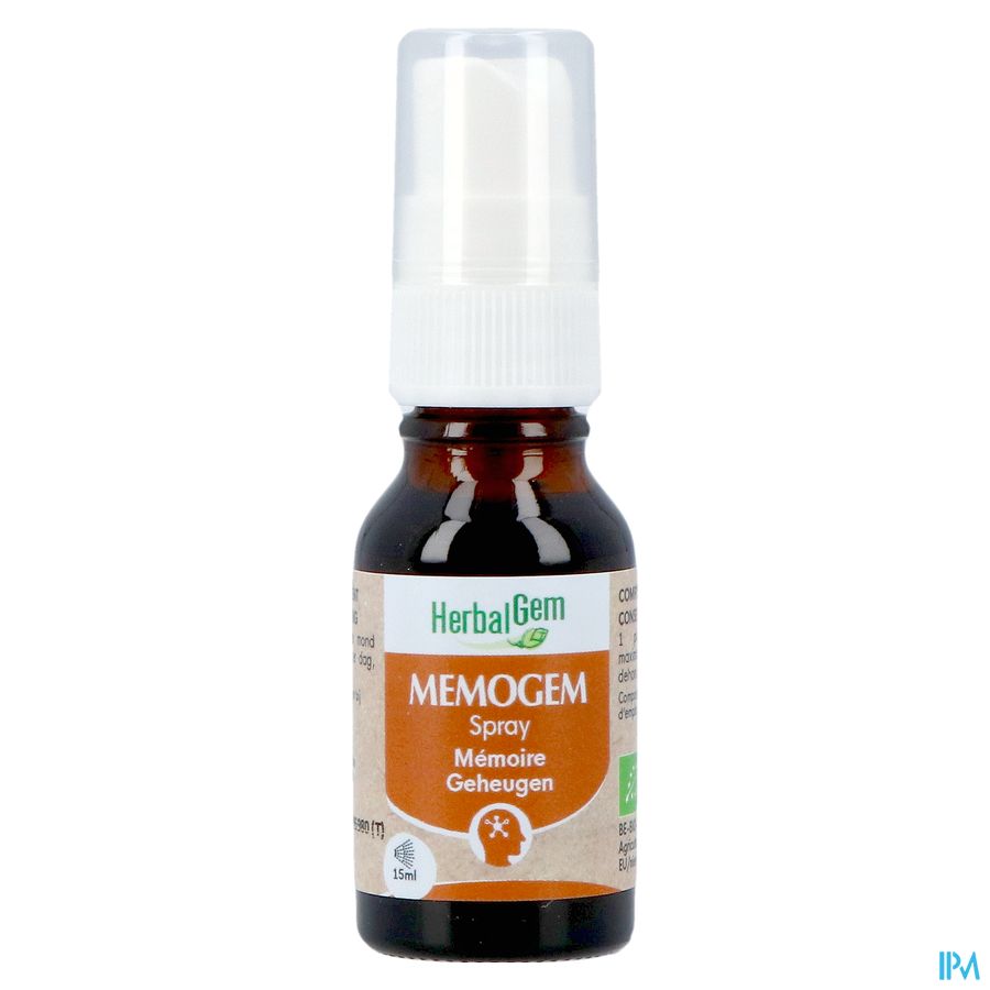 Herbalgem Memogem Spray Bio 15ml 2