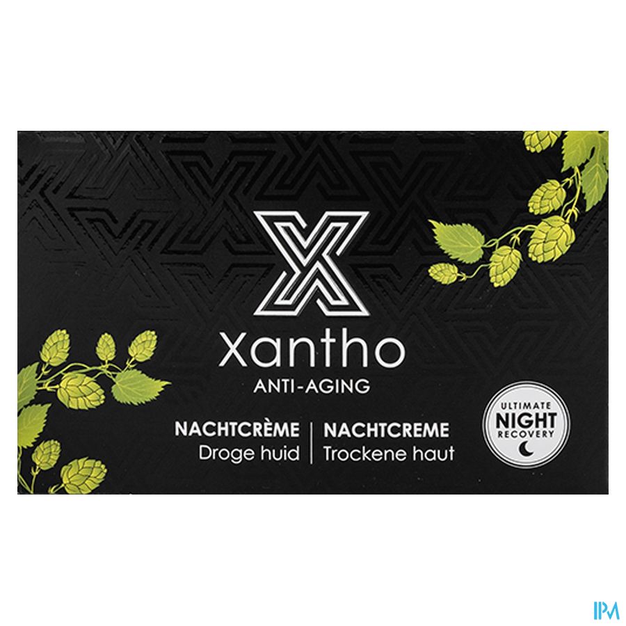 Xantho A/aging Nachtcreme Droge Huid 50ml 1