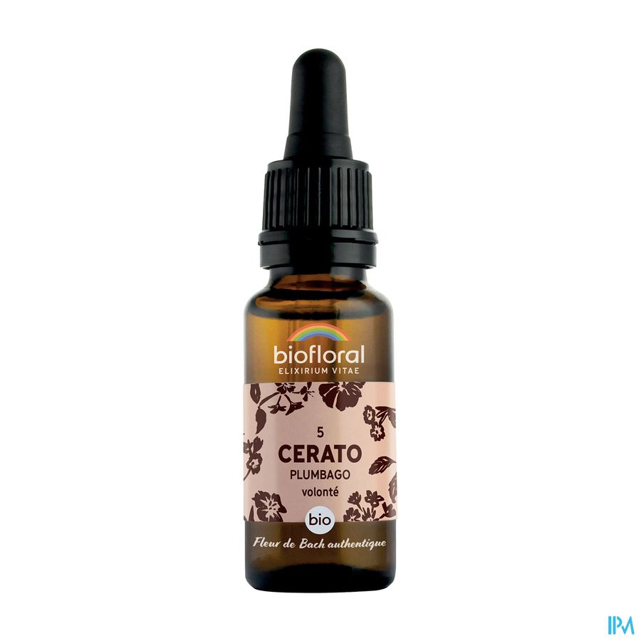 Biofloral Bachbloesem 05 Cerato Loodkruid Bio 20ml Biofloral Bachbloesem 05 Cerato Loodkruid Bio 20ml