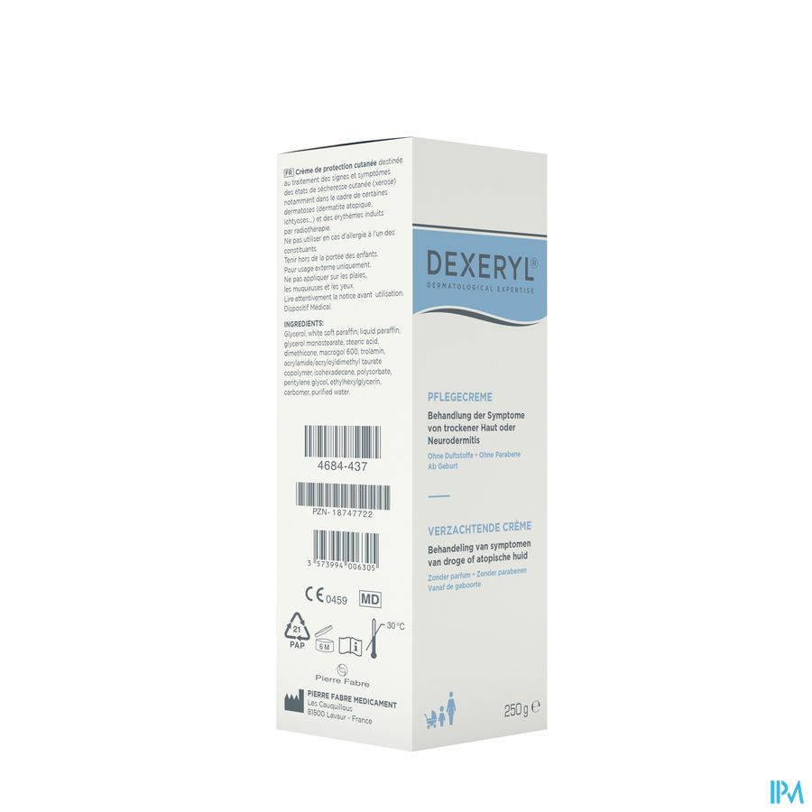 Dexeryl Creme Tube 250g 3
