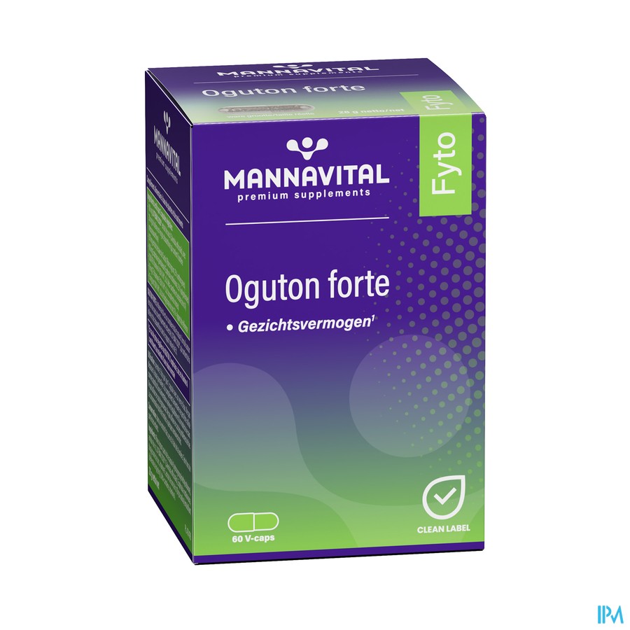 Mannavita Oguton Forte V-caps 60