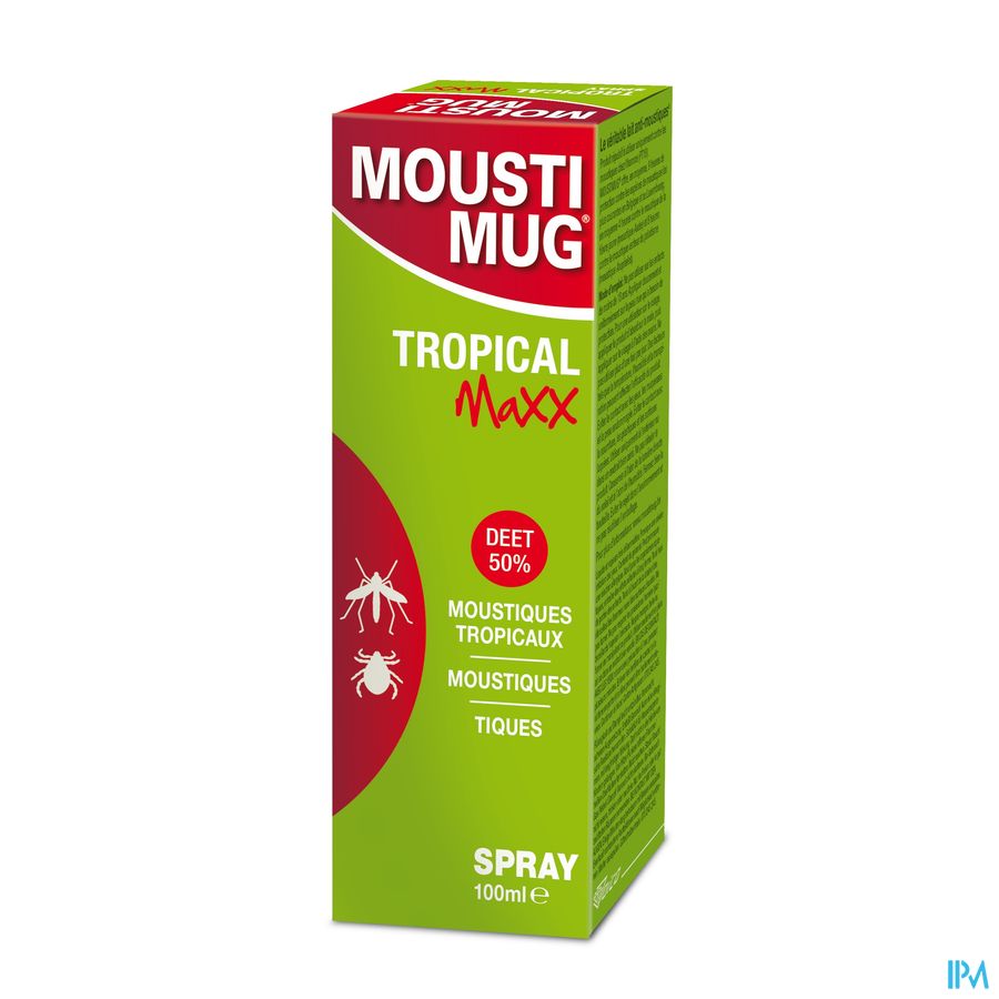 Moustimug Tropical Maxx 50% Deet Spr 100ml